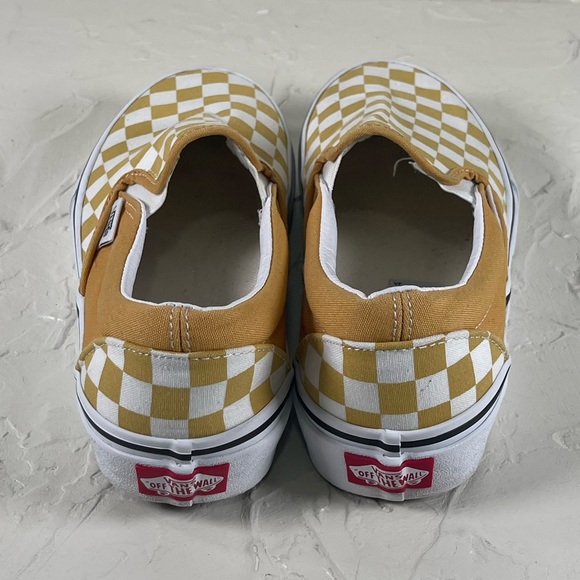 *Vans Unisex Checkerboard Classic Slip- On Canvas Shoes Sz 7 - Picture 13 of 16